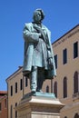 Daniele Manin statue by Luigi Borro 1826 Ã¢â¬â 1880 in Venice, Italy